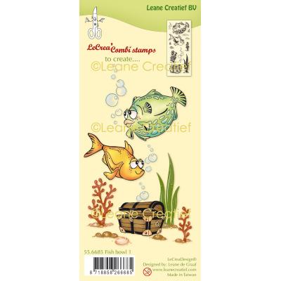 Leane Creatief Clear Stamps - Fish I